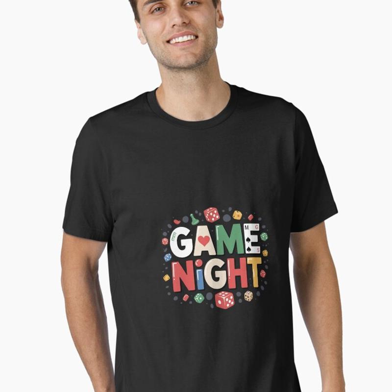 Board Game Night - Koszulka dla organizatora wieczoru gier, gier