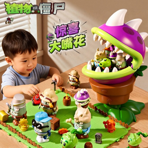 Board Game Zombie - Zestaw Niespodzianka Plants Vs Zombies -