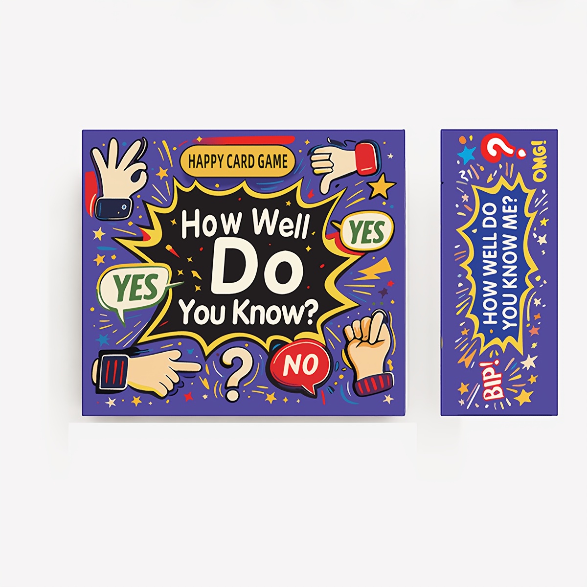 Board Game Night - 50 Głębokich Pytań Gra Karciana Jak