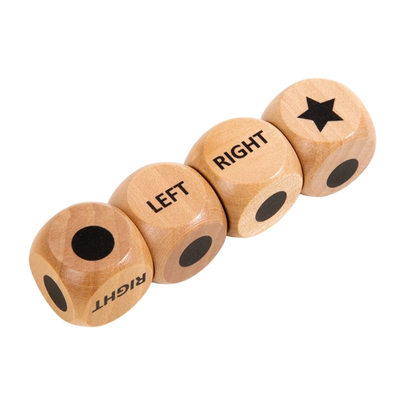 Board Game Store - 4 szt. Lewe prawe środkowe kostki