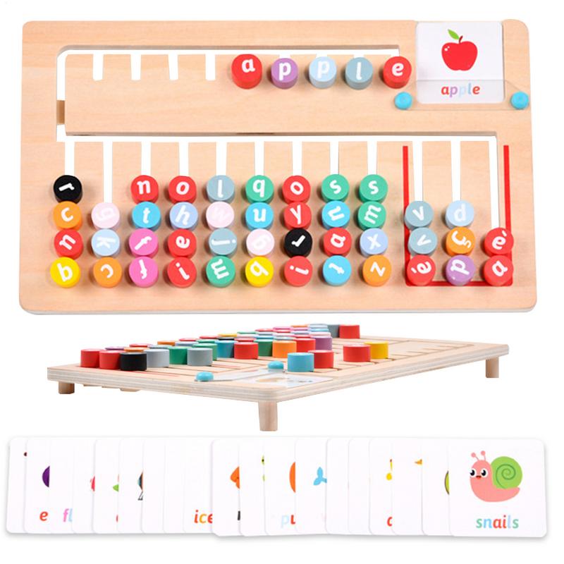 Board Game Education - Dopasowana gra w litery Gry ortograficzne