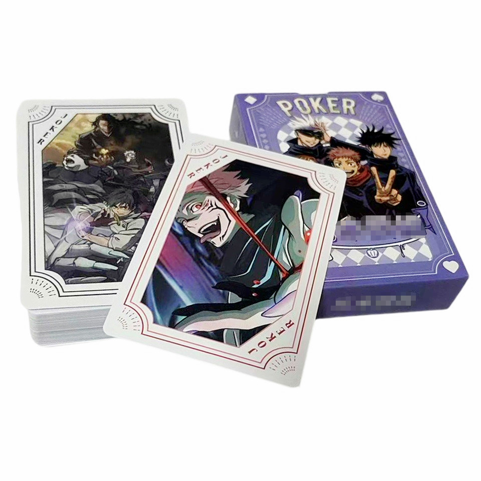 Board Game For 6 Years Old - Jujutsu Kaisen Karty do Pokera Gry