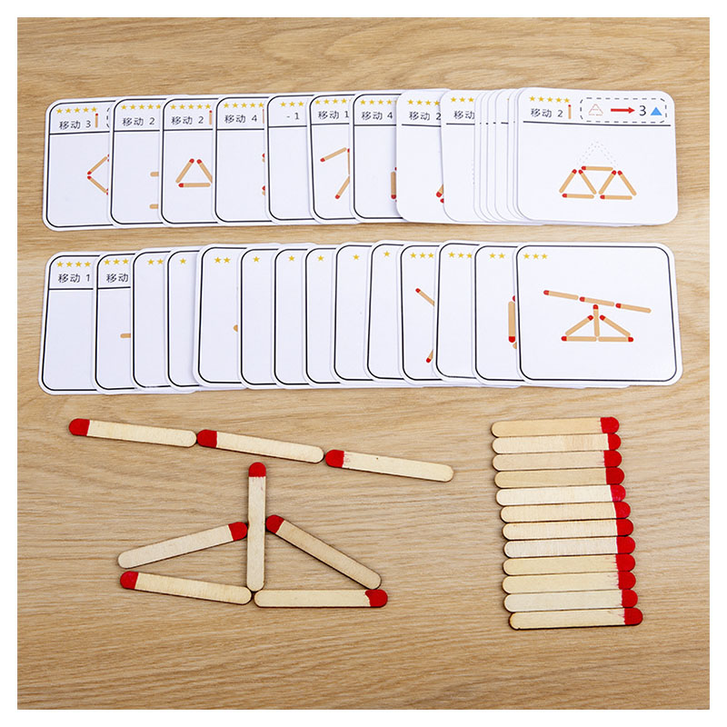 Board Game Nature - Montessori dopasowuje puzzle gra drewniane zabawki