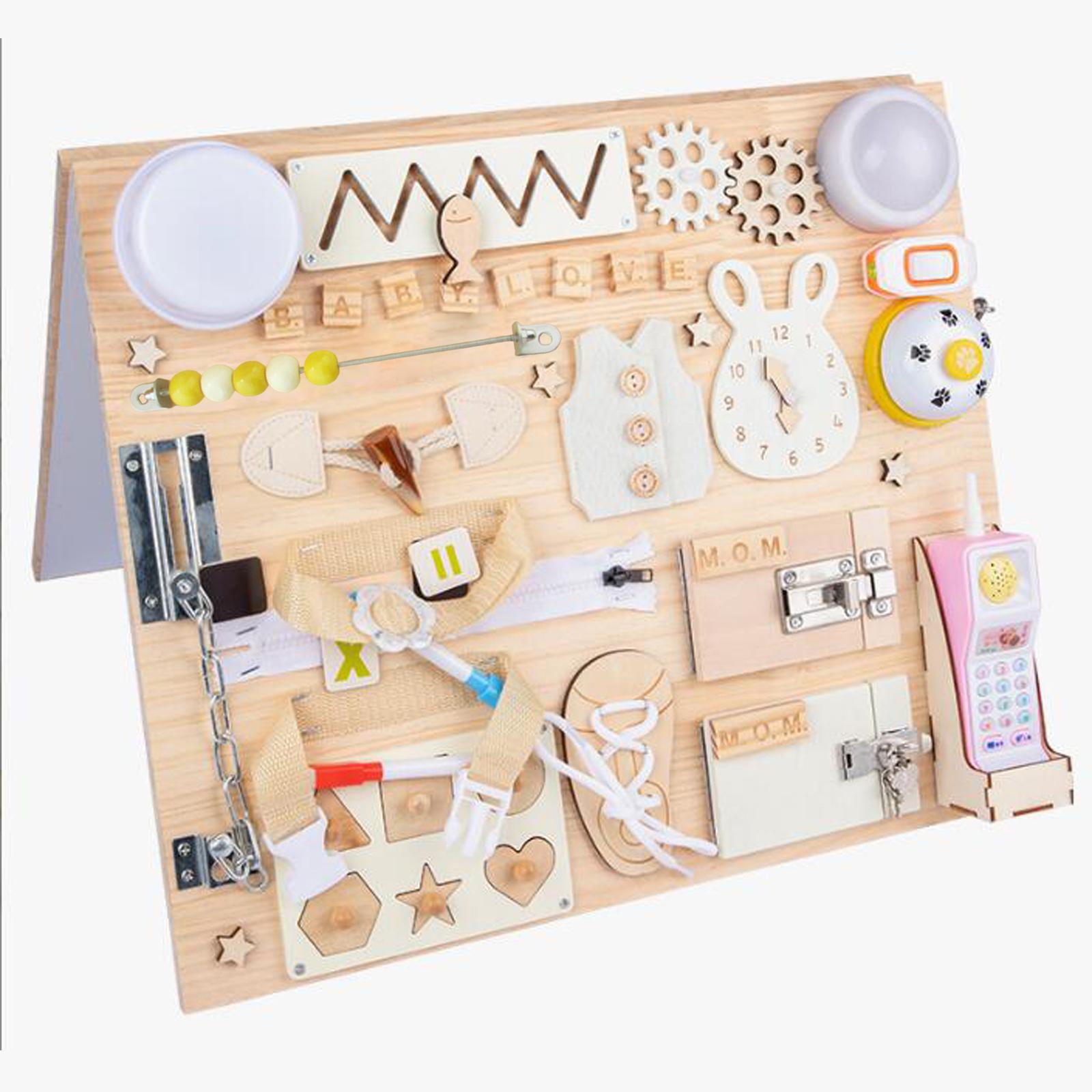 Board Game Education - Akcesoria do tablic manipulacyjnych Montessori, liczydło,