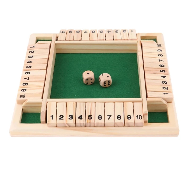 Board Game Organization - Deluxe czterostronne 10 numerów zamknij pudełko