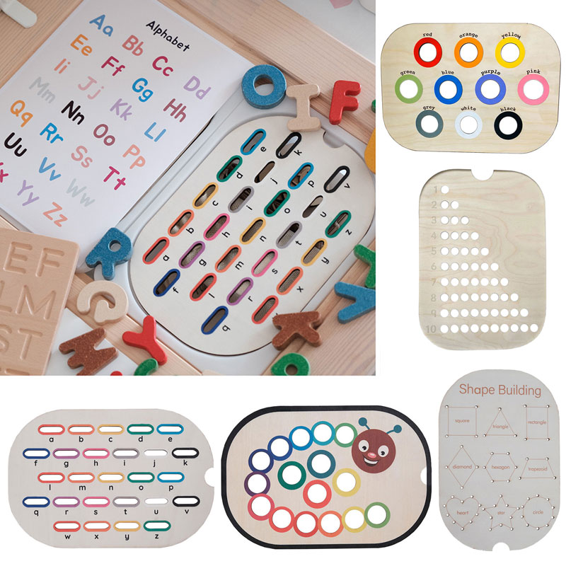 Board Game Nature - Gry Montessori dla dzieci Trening ruchu