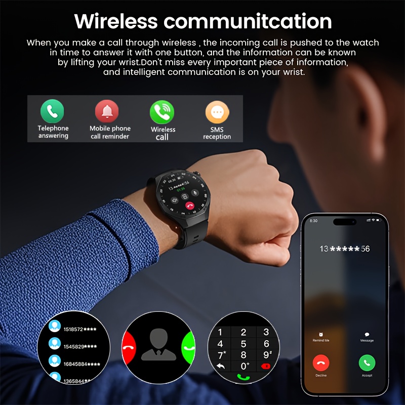 Smartwatch LAXASFIT 1.52