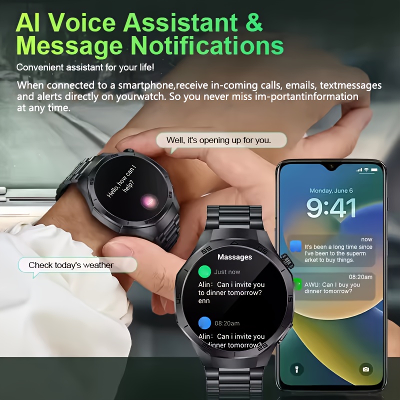 Smartwatch LAXASFIT 1.52