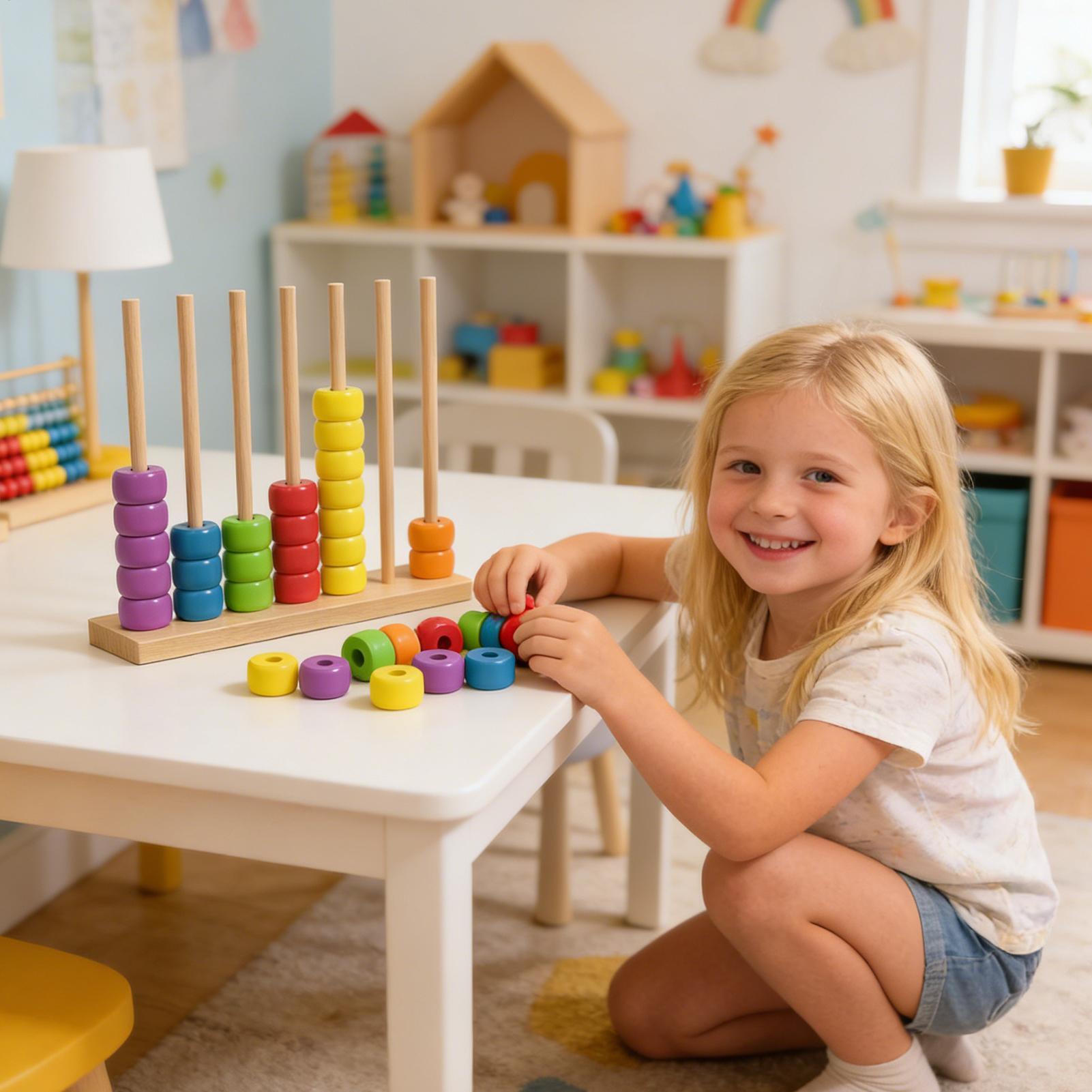 Gra w sortowanie kolorów, konk – Board Game For 6 Years Old recenzja i cena