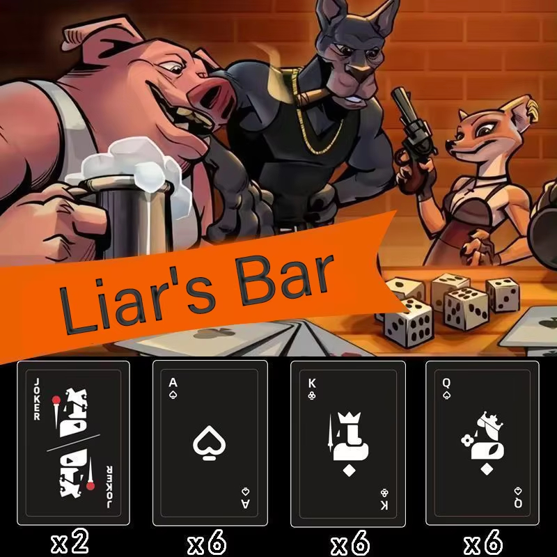 Gra karciana Liars Bar, gry st – Board Game List recenzja i cena