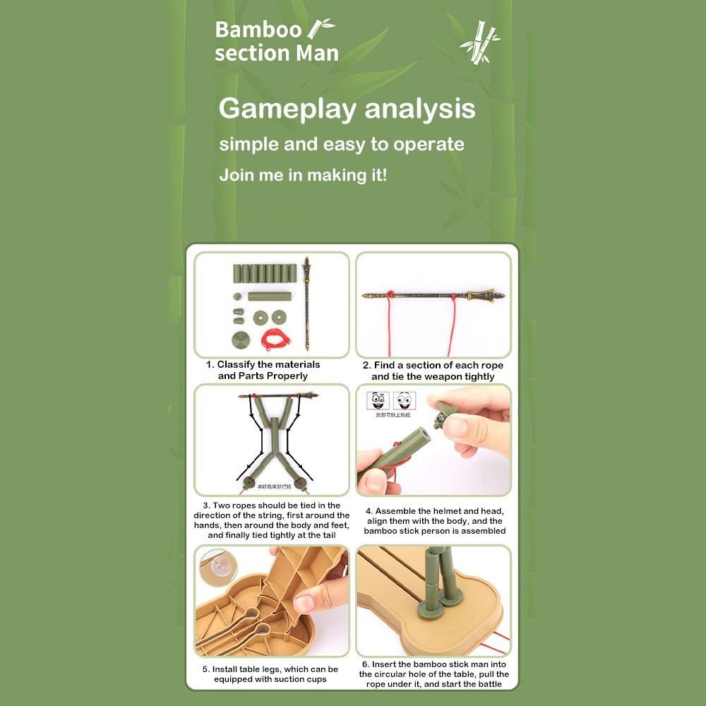 Gra dwuosobowa Bambusowy Wojow – Board Game China recenzja i cena