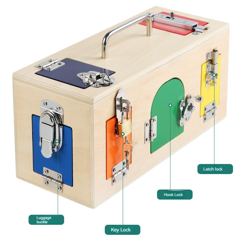 Zabawka Montessori Lock Box Dr – Board Game Nature recenzja i cena