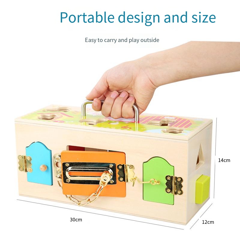 Zabawka Montessori Lock Box Dr – Board Game Nature recenzja i cena