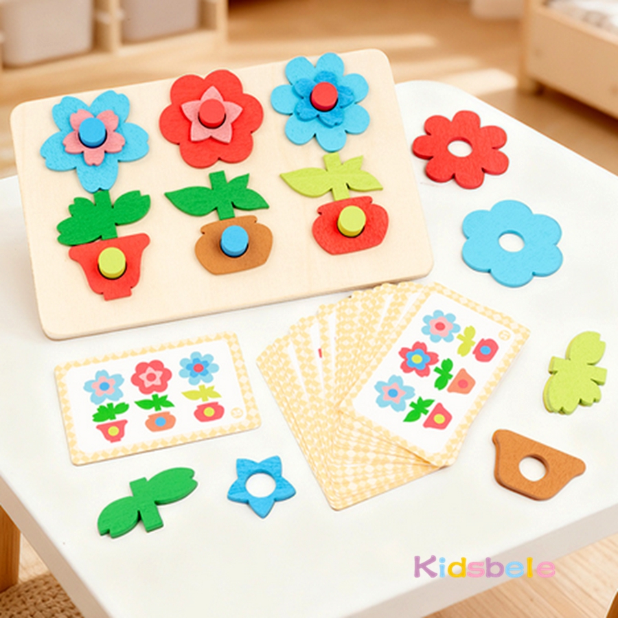 Montessori Drewniana Układanka – Board Game Nature recenzja i cena