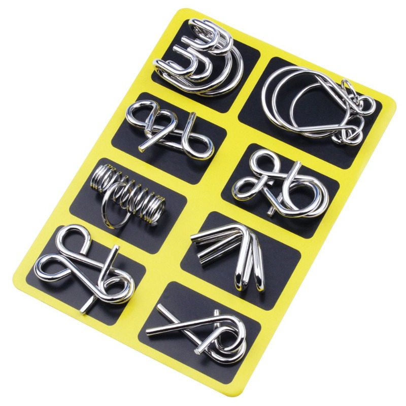 8-częściowy zestaw metalowych  – Board Game Education recenzja i cena