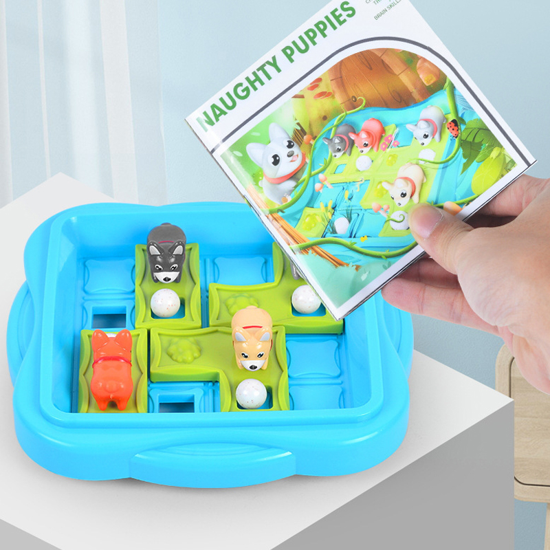 Gra planszowa Naughty Puppies  – Board Game For 6 Years Old recenzja i cena