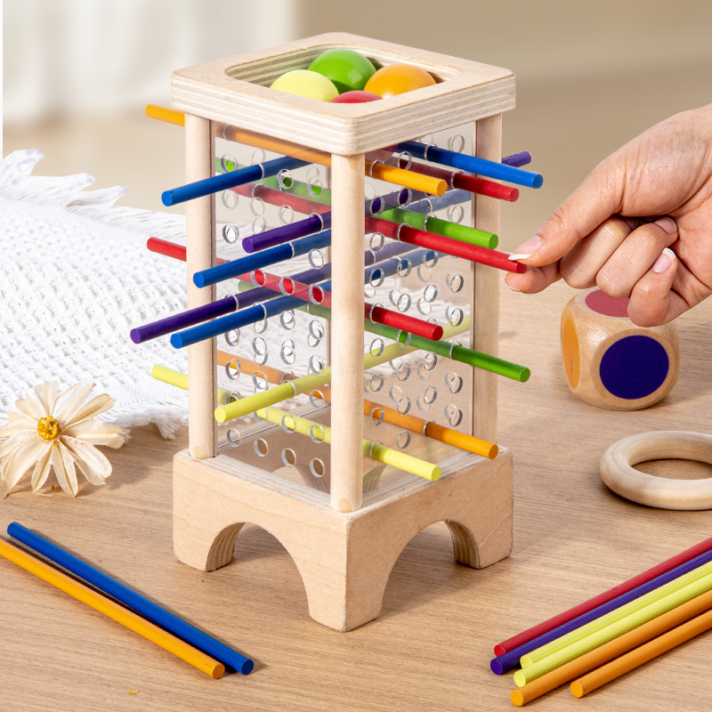 Drewniana gra planszowa z paty – Board Game For 6 Years Old recenzja i cena
