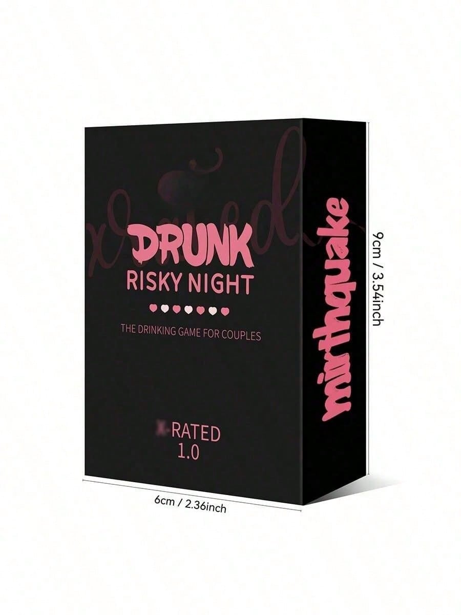 Drunk Risky Night Card Game, z – Board Game Night recenzja i cena