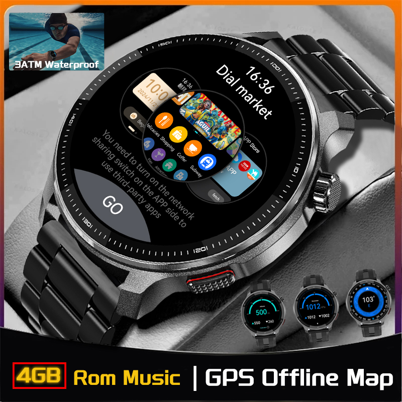 NOWY Smartwatch z pamięcią 4G, – Board Game Night recenzja i cena