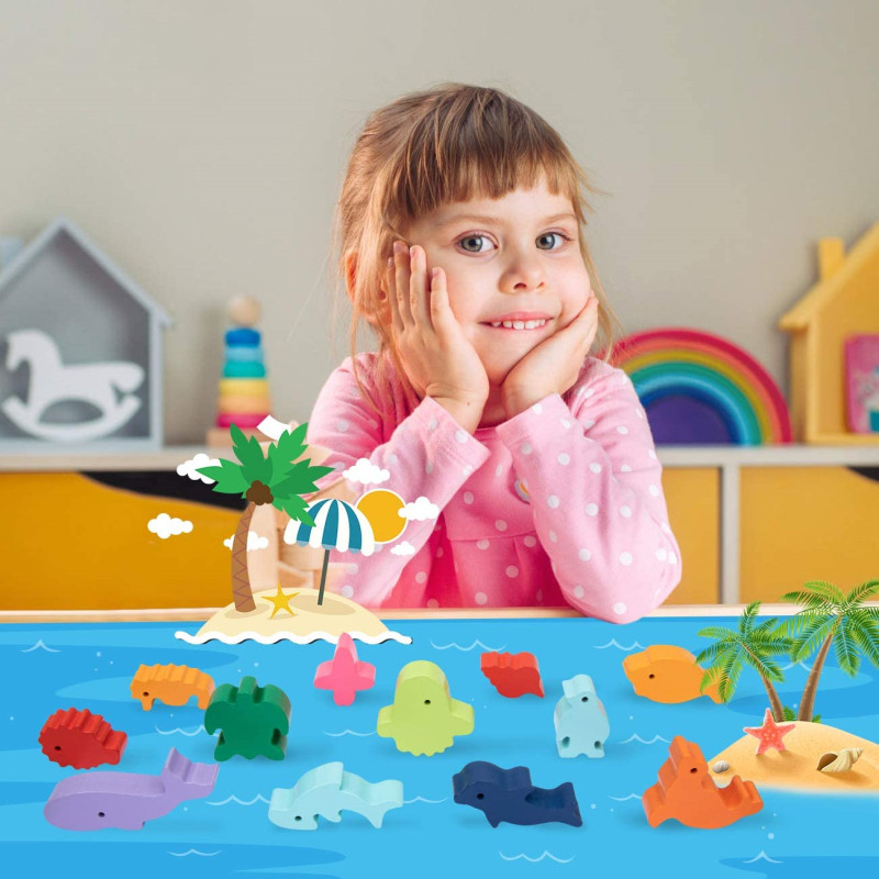 Nowe dzieci Montessori drewnia – Board Game Nature recenzja i cena