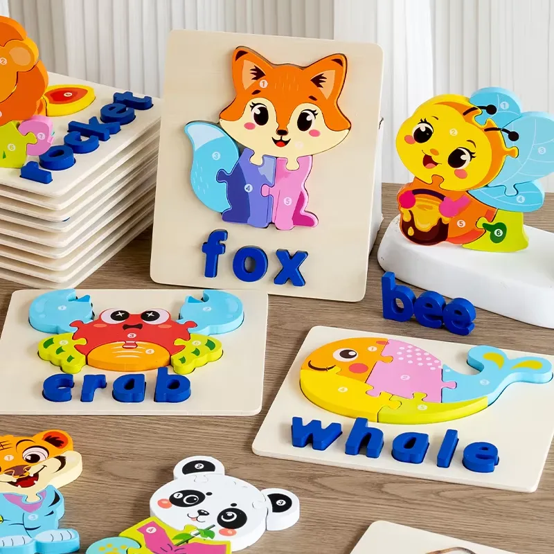 3D Puzzle Zwierzęta, Alfabet,  – Board Game Education recenzja i cena