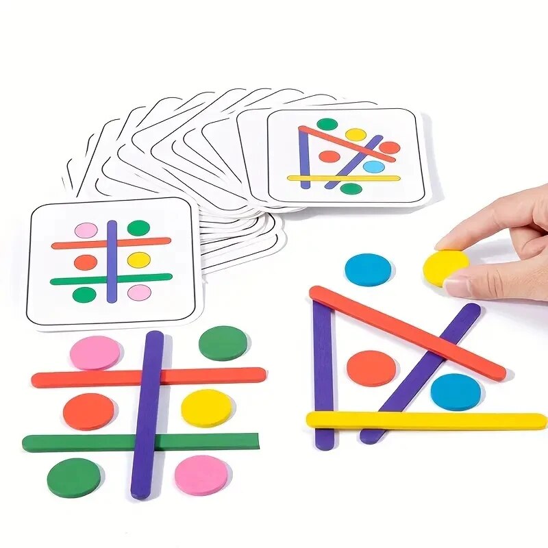 Dziecięca tęczowa łamigłówka m – Board Game Education recenzja i cena