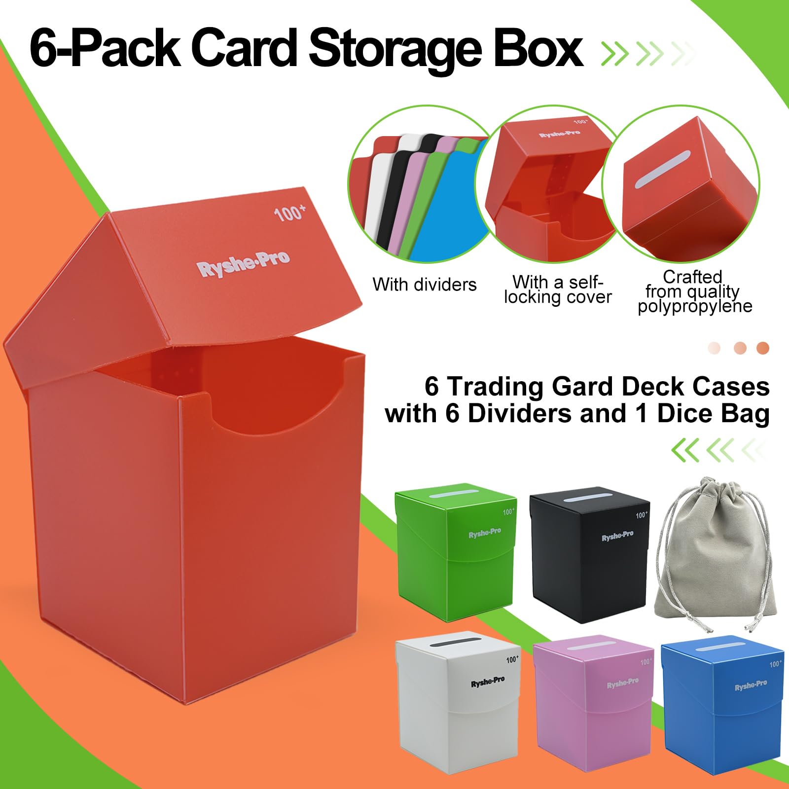 Pudełko na talię kart TCG na p – Board Game Organization recenzja i cena