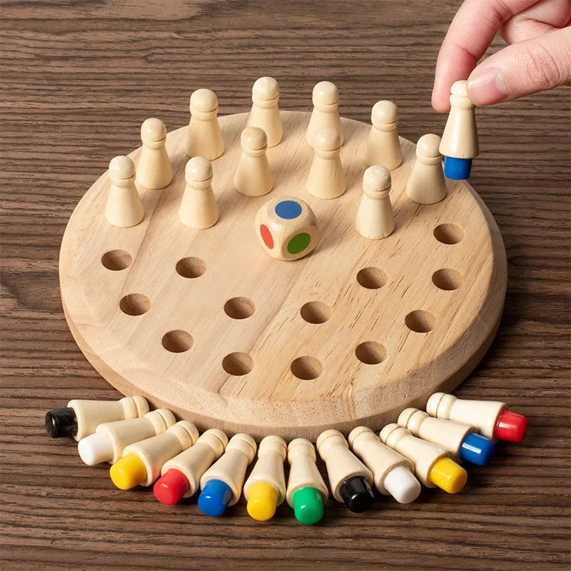 1 szt. Drewniana gra pamięciow – Board Game For 6 Years Old recenzja i cena