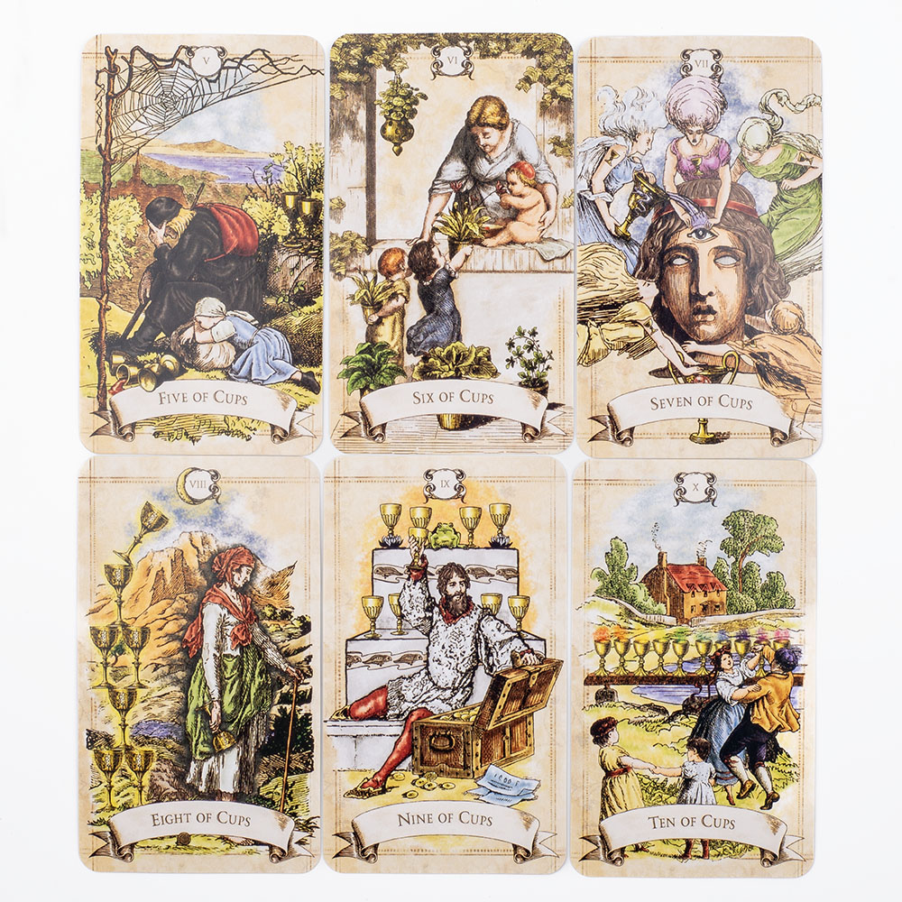 Stary styl Tarot 79-karta Deck – Board Game Quantum recenzja i cena