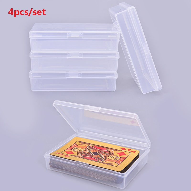 4 sztuk 10*7*2.4cm przeźroczys – Board Game Organization recenzja i cena