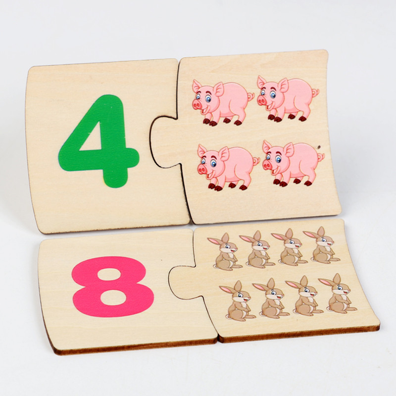 Drewniane puzzle dla dzieci z  – Board Game For 6 Years Old recenzja i cena