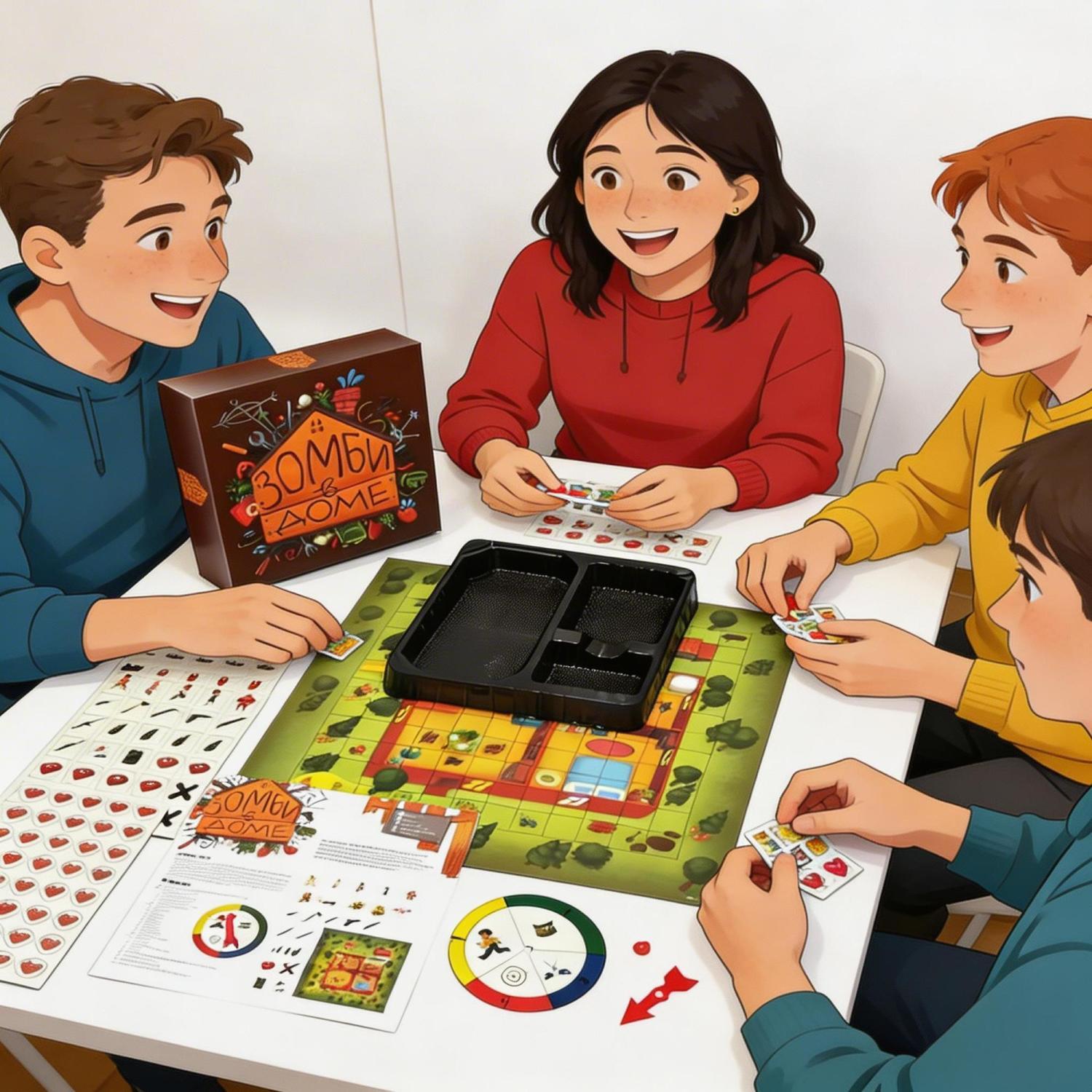 Rosyjska wersja gry planszowej – Board Game Zombie Survival recenzja i cena