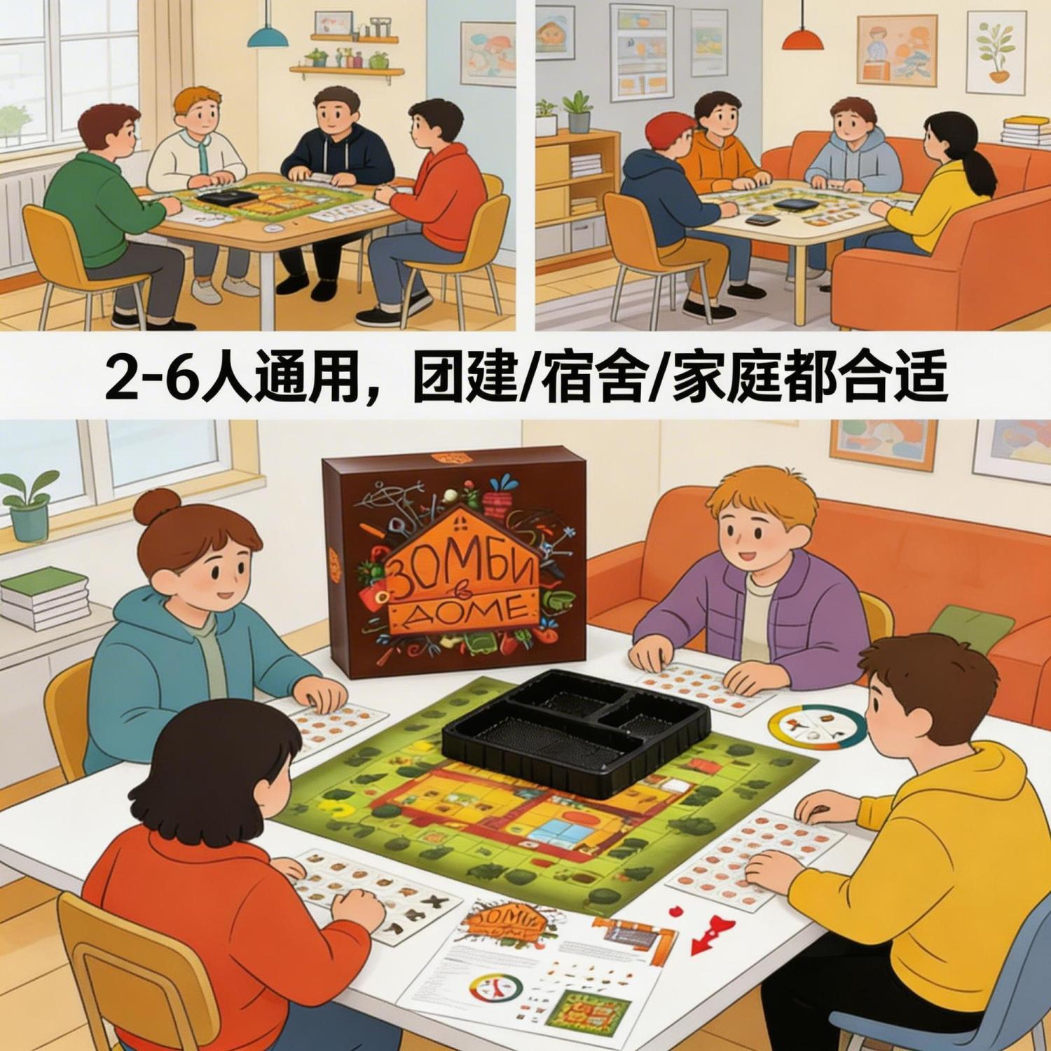 Rosyjska wersja gry planszowej – Board Game Zombie Survival recenzja i cena