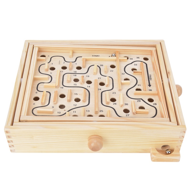 Drewniana gra logiczna dla dor – Board Game Education recenzja i cena