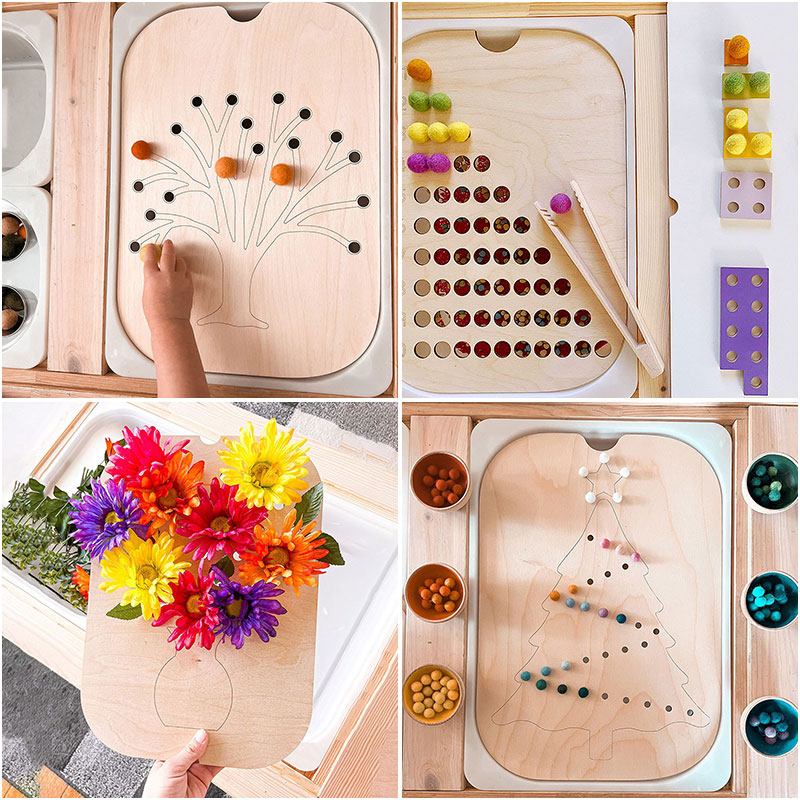 Gry Montessori dla dzieci Tren – Board Game Nature recenzja i cena